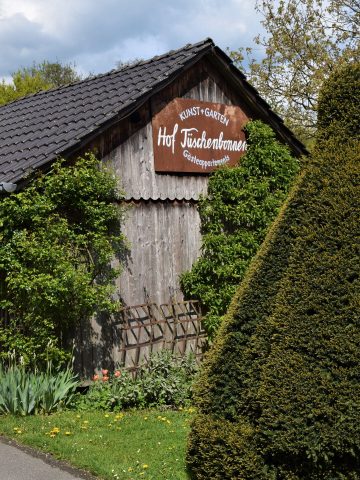 Eingang Hof Tüschenbonnen Willkommen auf Hof Tüschenbonnen